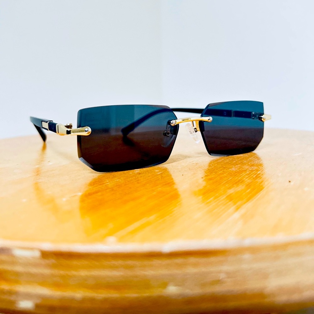 Vintage Frameless Fashion Glasses